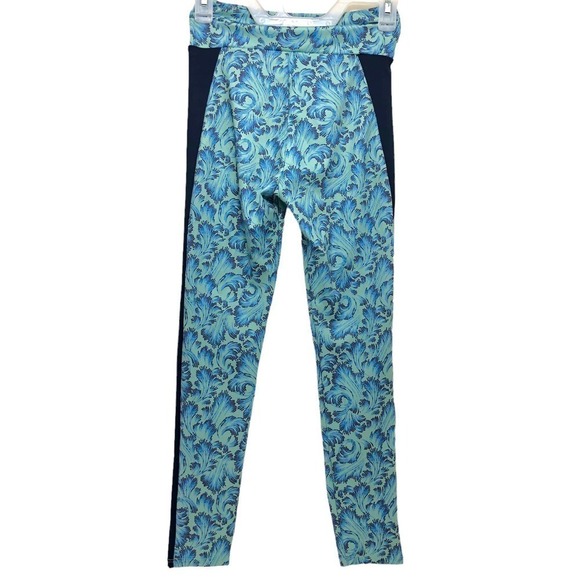 Daily Practice by Anthropologie Jackie Leggings High Rise Blue Moffit Small - Picture 6 of 10